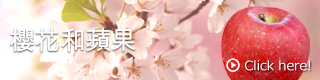 弘前的蘋果和櫻花